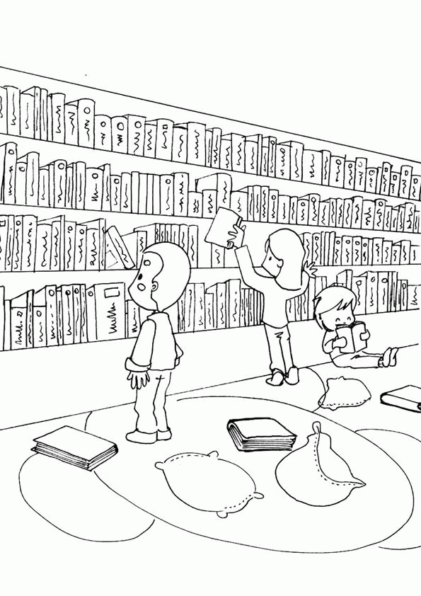 Biblioteka kolorowanki